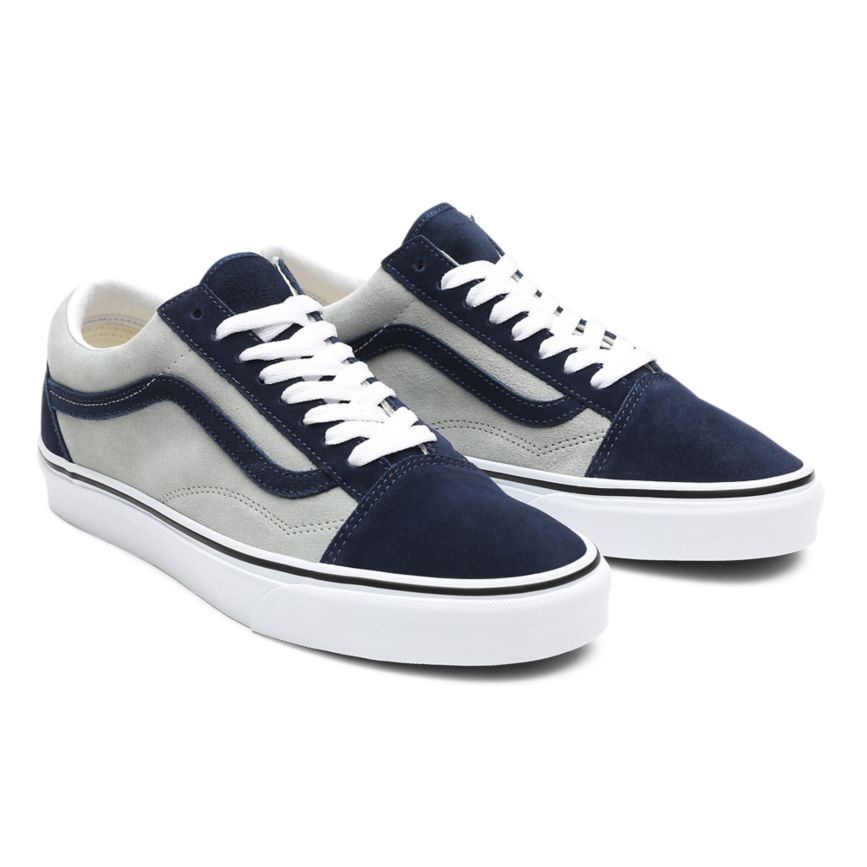 Vans 2-Tone Wildleder Old Skool Schuhe Navy | VN276C7ER74