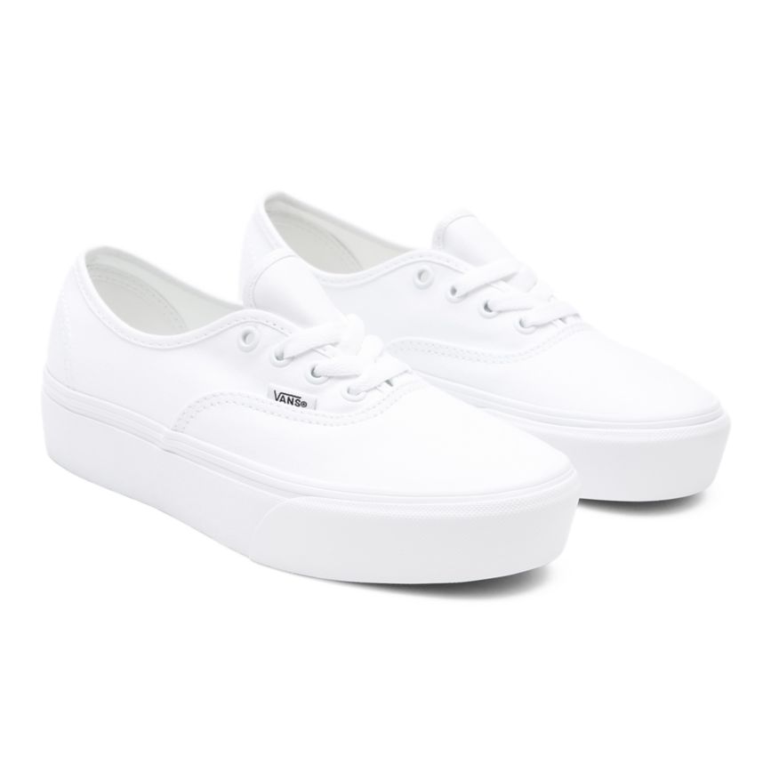 Vans Authentic Plattform 2.0 Schuhe Weiß | VN714V7HC64