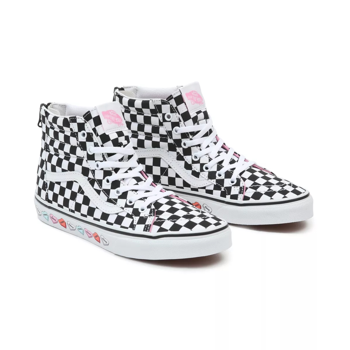 Vans Candy Hearts SK8-Hi Rits Schuhe Schwarz | VN415R5JS98