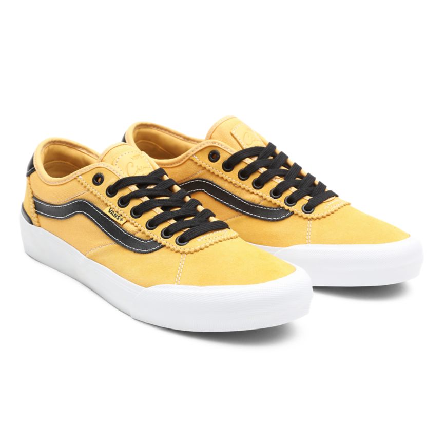 Vans Chima Pro 2 Schuhe Gold | VN723T4DM11