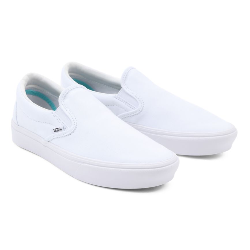 Vans Comfycush Slip-On Schuhe Weiß | VN724A4MZ09