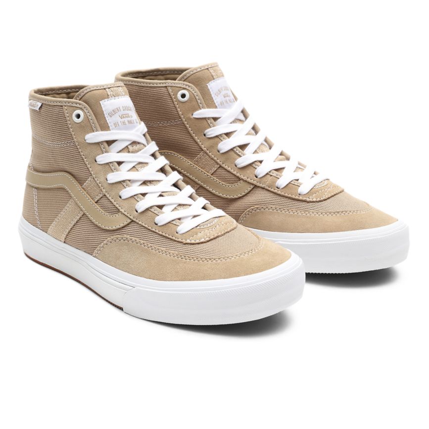 Vans Crockett High Pro Schuhe Weiß | VN019U5YN82