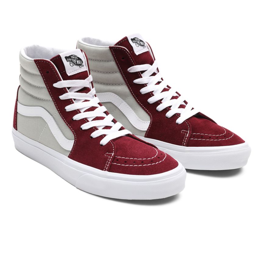 Vans Klassische Sport Sk8-Hi Schuhe Bordeaux | VN539T0UI54