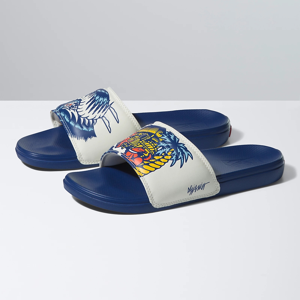 Vans La Costa Badelatschen-On Blau | VN447X3RU45