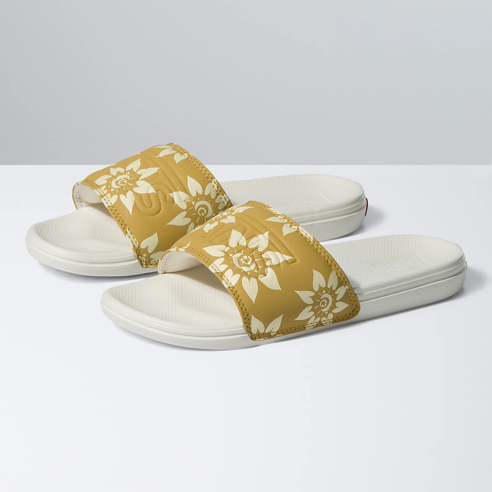 Vans La Costa Badelatschen-On Gelb | VN633L2JW74