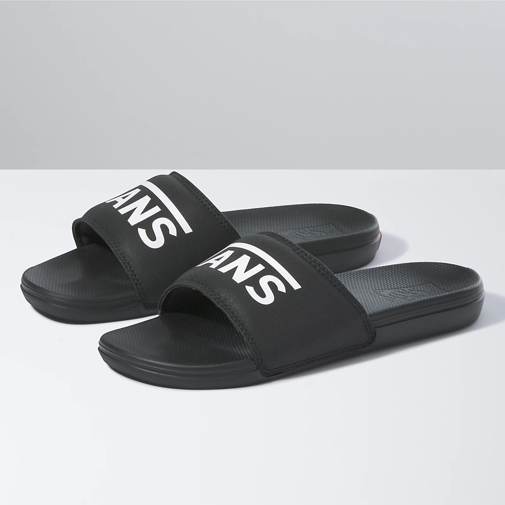 Vans La Costa Badelatschen-On Schwarz | VN672C7GF43