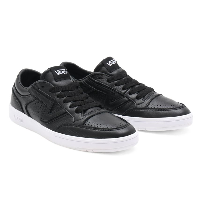 Vans Leder Lowland CC Schuhe Schwarz | VN053K9XE93