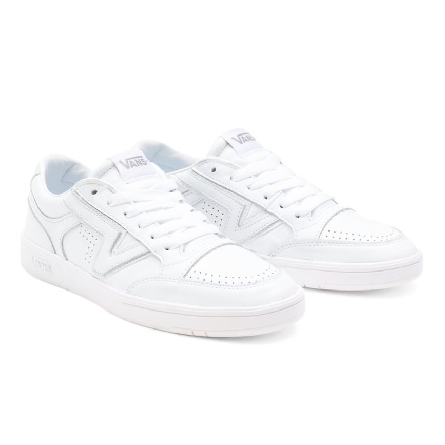 Vans Leder Lowland CC Schuhe Weiß | VN551Q2IJ55