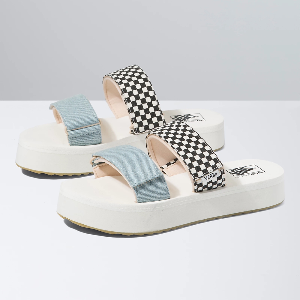 Vans Mix Match Cayucas Badelatschen Mega Plattform Weiß | VN584E0NB11