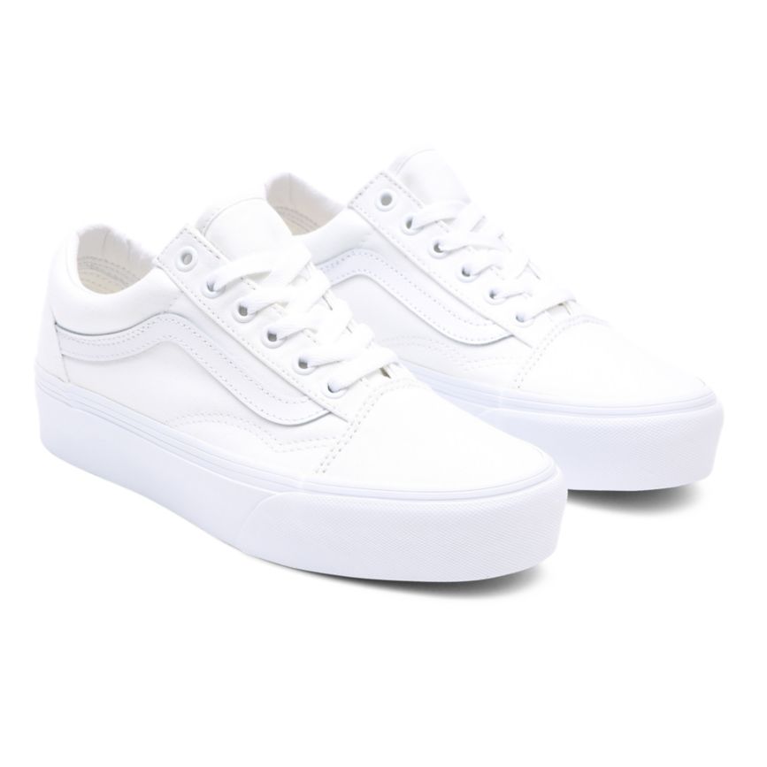 Vans Old Skool Plattform Schuhe Weiß | VN175M5UX57
