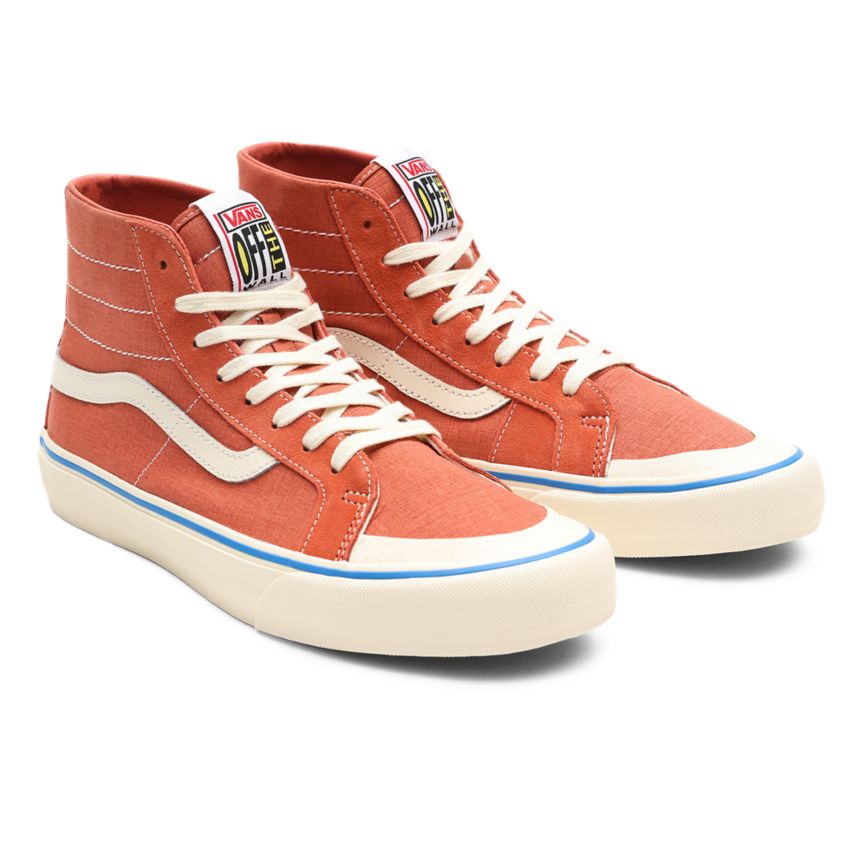 Vans Salt Wash SK8-Hi 138 Decon SF Schuhe Rot | VN037Z2HO93