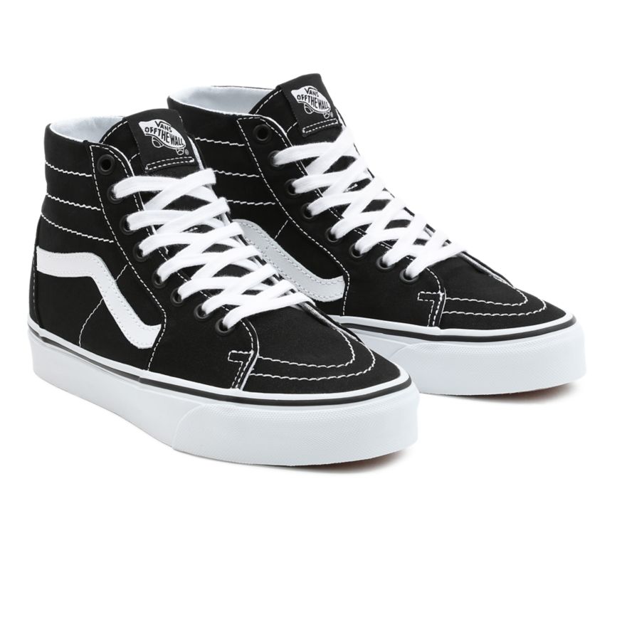 Vans Segeltuch SK8-Hi Tapered Schuhe Schwarz | VN164M1EW52