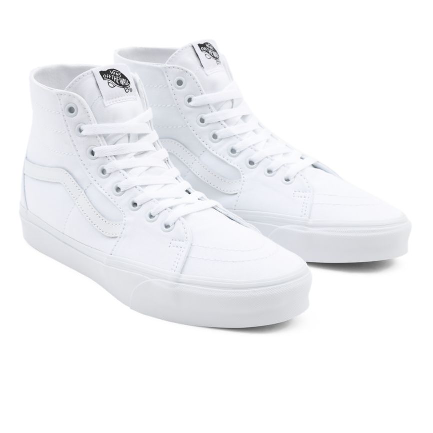Vans Segeltuch SK8-Hi Tapered Schuhe Weiß | VN755F1SI56