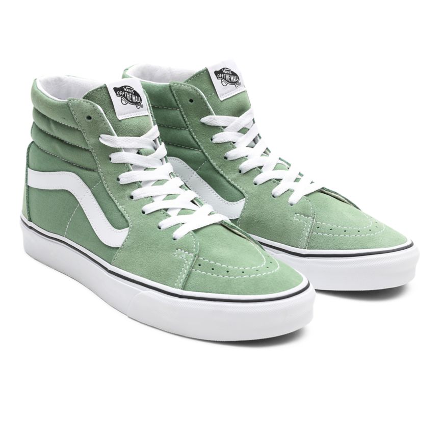 Vans Sk8-Hi Schuhe Grün | VN890M7DH44