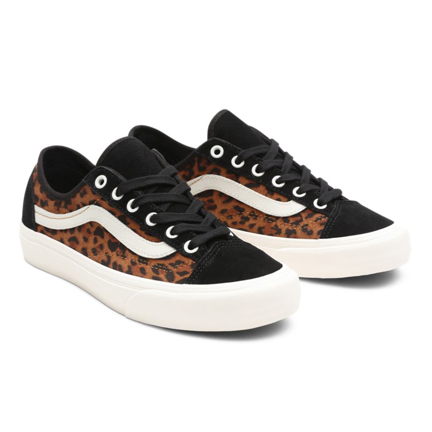 Vans Wildleder Leopard Stylen 36 Decon SF Schuhe Weiß | VN090T1VH43
