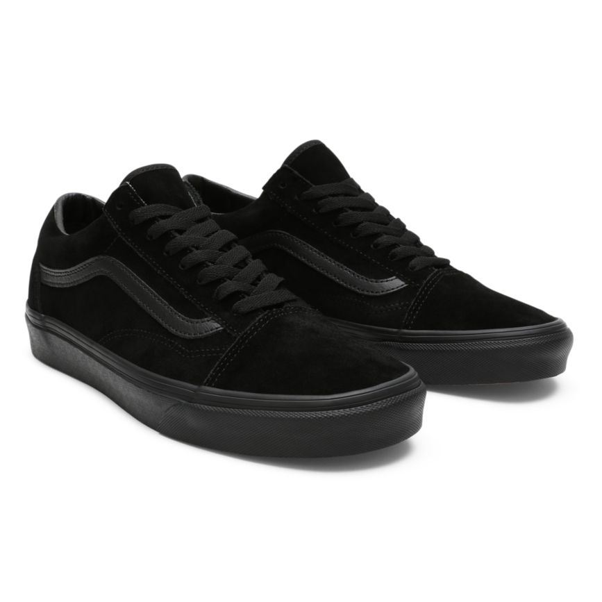 Vans Wildleder Old Skool Schuhe Schwarz | VN434Z4XH81