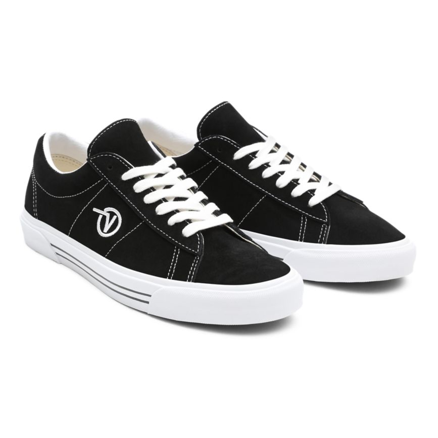 Vans Wildleder Sid Schuhe Schwarz | VN153I2UR03