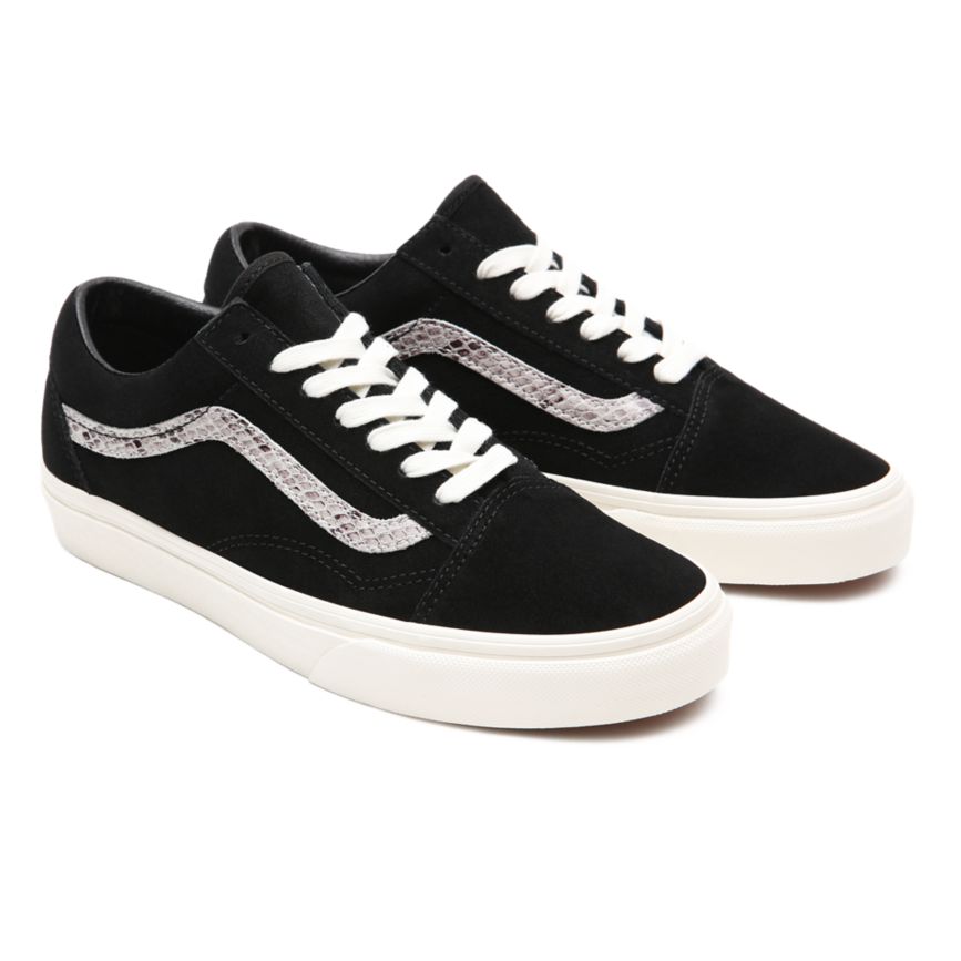 Vans Wildleder Snake Old Skool Schuhe Schwarz | VN775C5RE42
