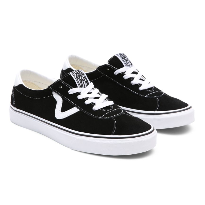 Vans Wildleder Sport Schuhe Schwarz | VN663R7UZ54
