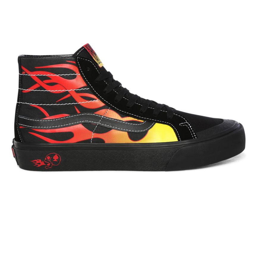 Vans X Drag SK8-Hi 138 Decon SF Schuhe Schwarz | VN669I9MQ27