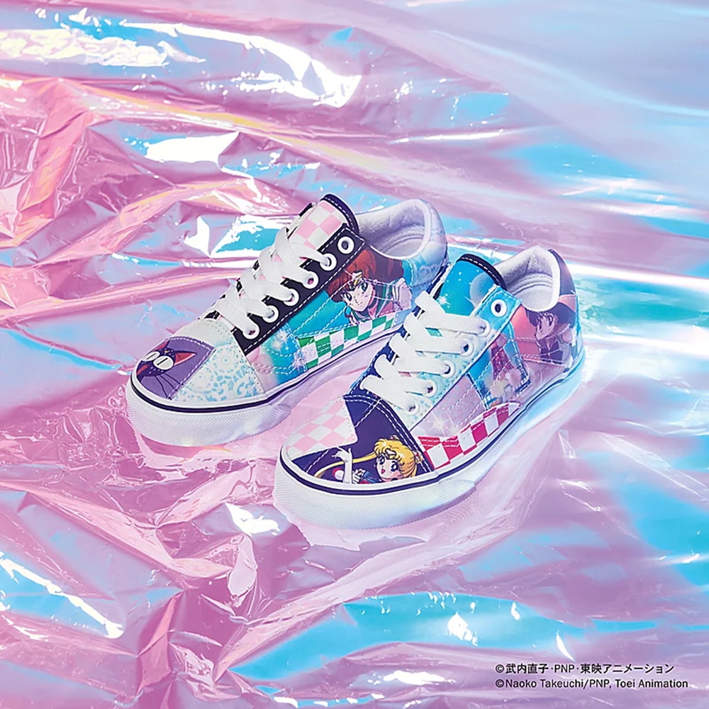 Vans X Pretty Guardian Sailor Moon Old Skool Patchwork Schuhe Mehrfarbig | VN696G9ZM31