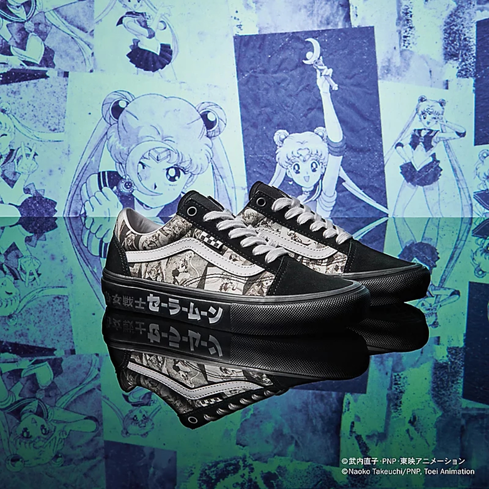 Vans X Pretty Guardian Sailor Moon Skate Old Skool Schuhe Schwarz | VN043Z5SC94